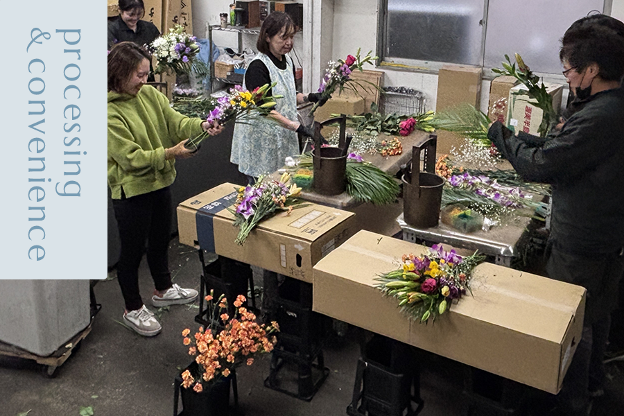 加工業務・コンビニ事業